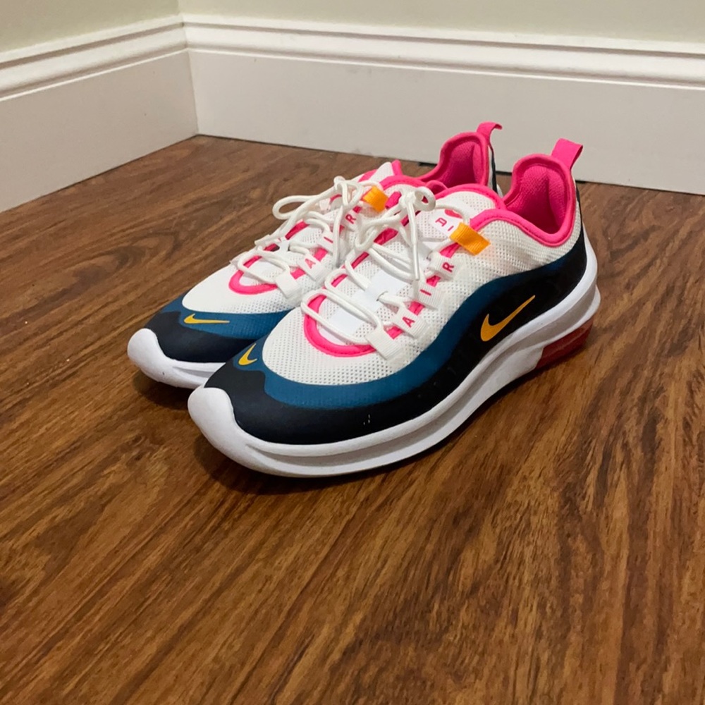 Nike Women's Sneakers - White, Pink, Blue, Yellow